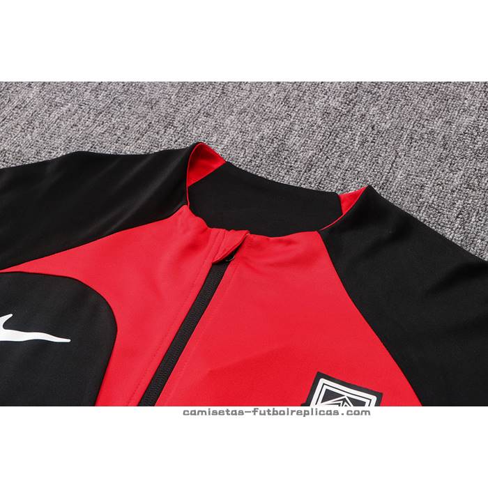 Chaqueta del Corea del Sur 2022-2023 Negro y Rojo